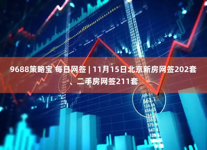 9688策略宝 每日网签 | 11月15日北京新房网签202套、二手房网签211套