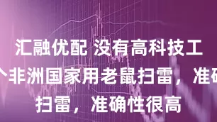 汇融优配 没有高科技工具，这个非洲国家用老鼠扫雷，准确性很高